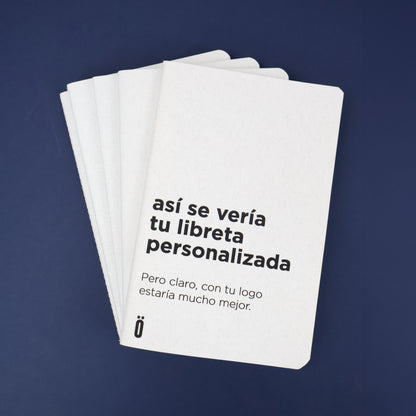 Ö12 Pack (12 libretas personalizadas) + Envío Gratis 🔥